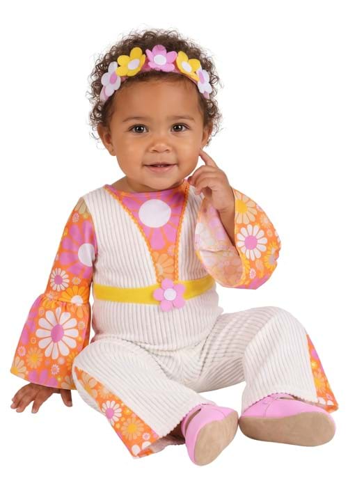 Infant Bell Bottom Hippie Costume upd