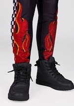 Girl's Fiery Race Car Driver Costume Alt 6