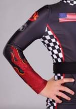 Girls Fiery Race Car Driver Costume Alt 5