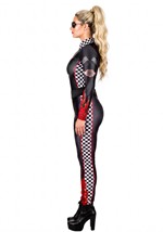 Women's Fiery Race Car Driver Costume Alt 7