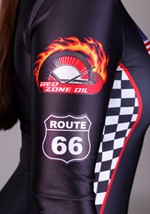 Plus Size Women's Fiery Race Car Driver Costume Alt 5