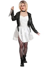 Women's Brutal Bride Doll Costume Alt 9