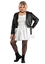 Plus Size Women's Brutal Bride Doll Costume Alt 9