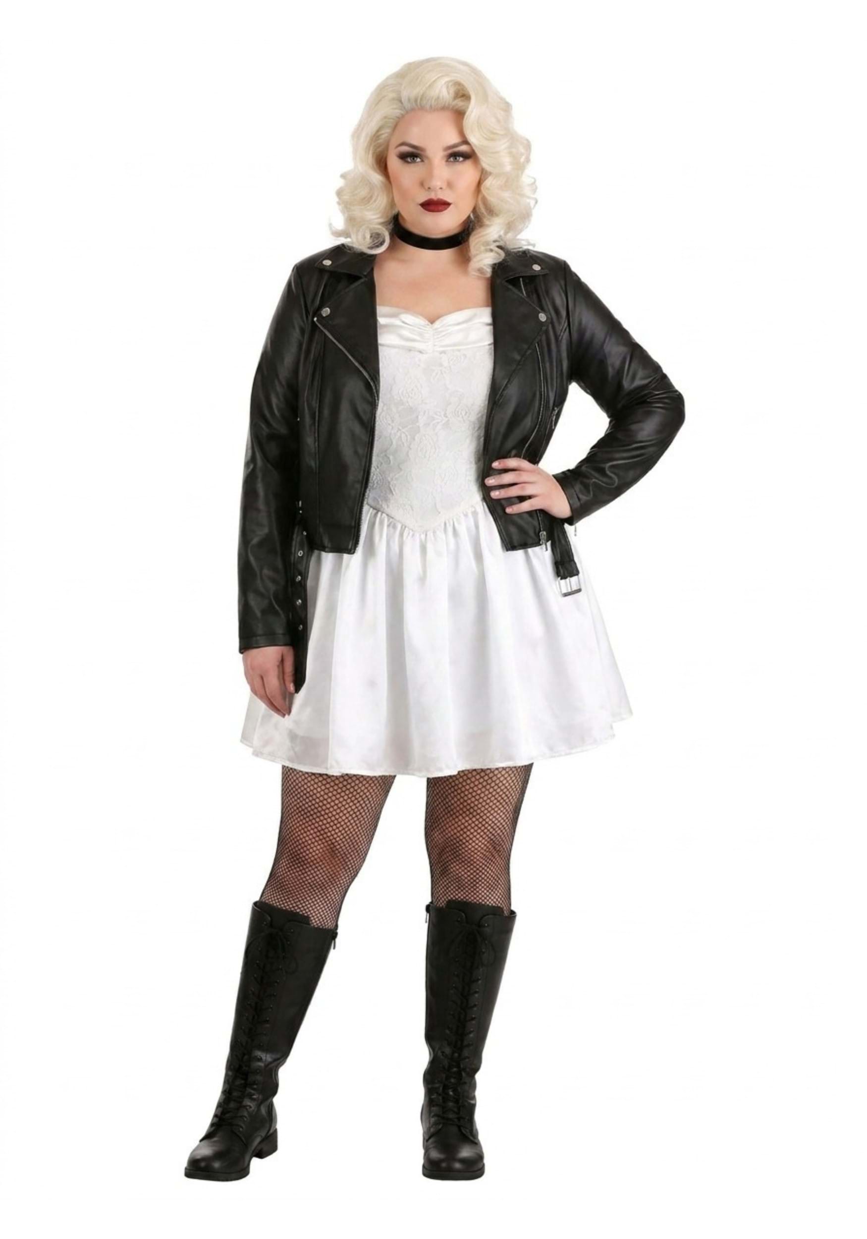 Plus Size Brutal Bride Doll Women's Costume | Horror Movie Costumes