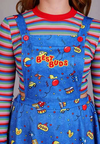 Plus Size Brutal Best Buddy Doll Costume for Women | Chucky Costumes