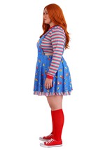 Plus Size Women's Brutal Best Buddy Doll Costume Alt 3