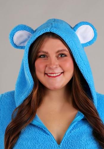 Plus Size Women's Care Bears Grumpy Bear Romper Costume | Care Bears Costumes