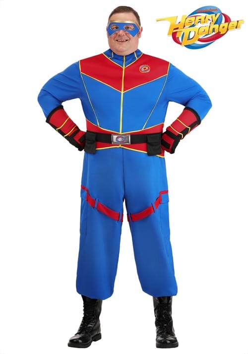 Plus Size Nickelodeon Henry Danger Captain Man Costume
