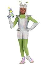 Girls Galactic Alien Kiddo Costume