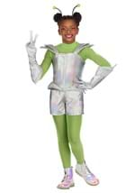 Girls Galactic Alien Kiddo Costume Alt 1