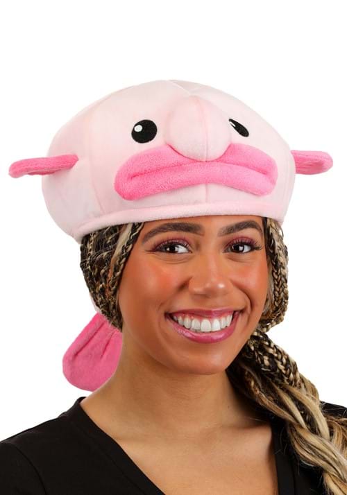 Blobfish Animal Costume Hat