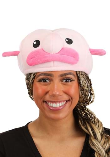 Pink Blobfish Adult Costume Hat | Animal Hats