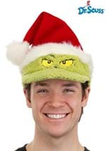 Dr Seuss Grinch Santa Fuzzy Cap