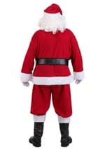 Plus Size Flannel Santa Claus Costume Alt 1