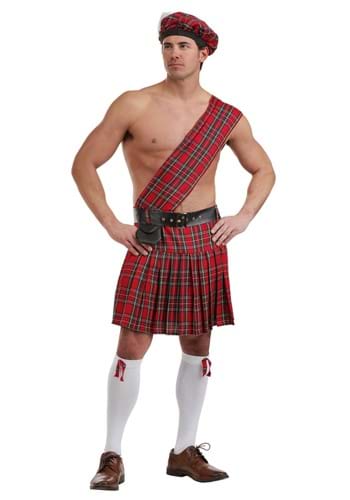 Mens Sexy Scottish Costume