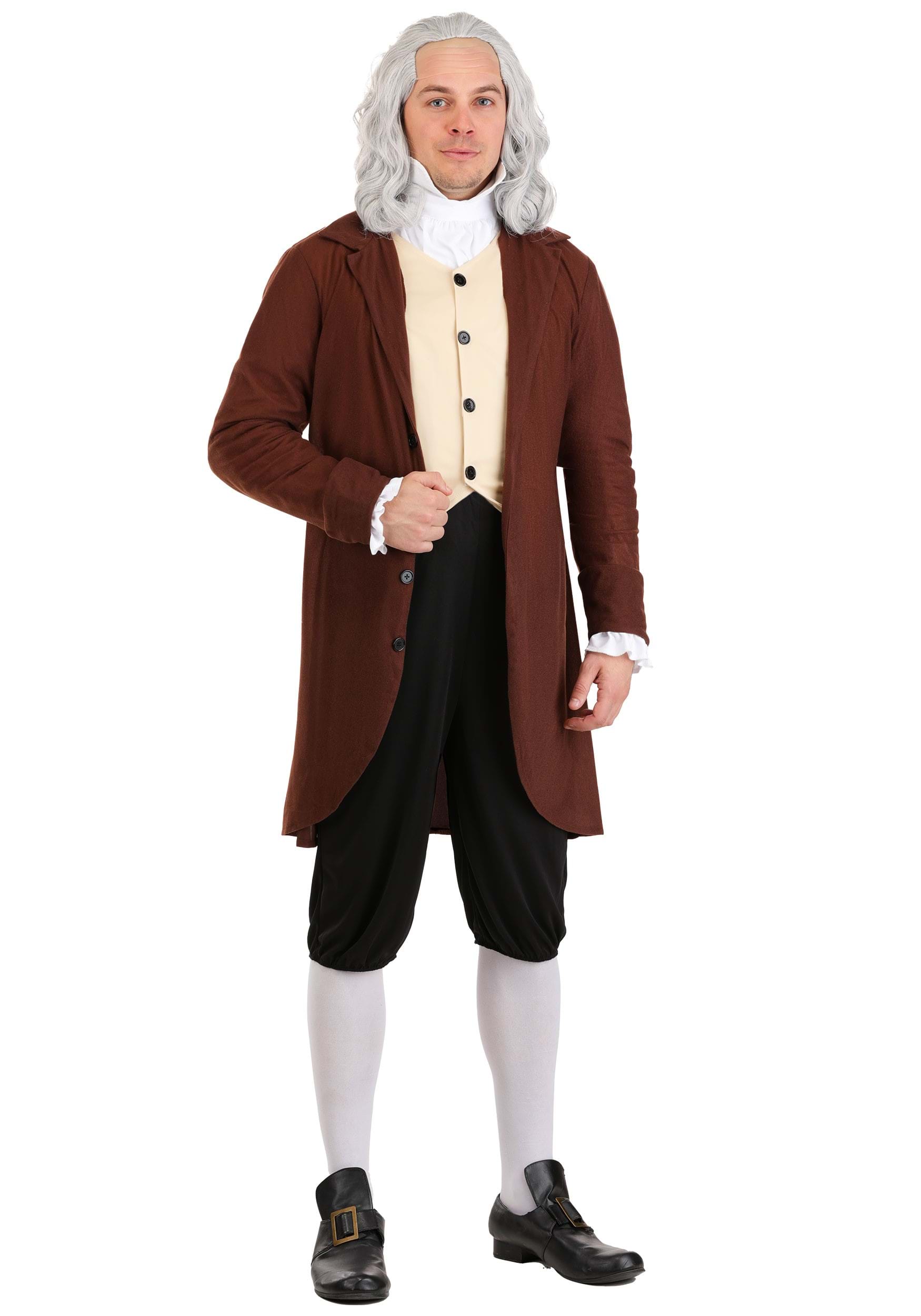 Classic Ben Franklin Men's Costume | Historical Figures Costumes