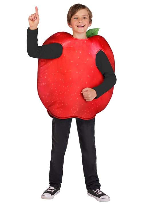 Kids Sandwich Board Red Apple Costume