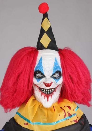 6.25FT Animated Ned the Nightmare Clown Decoration - Scream Saver | Halloween Animatronics