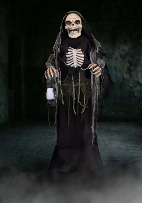Animated Wraithlike Reaper Halloween Decoration