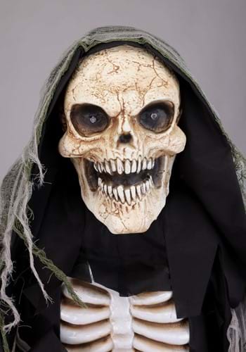 5.4FT Wraithlike Reaper Animated Halloween Decoration - Scream Saver | Halloween Animatronics