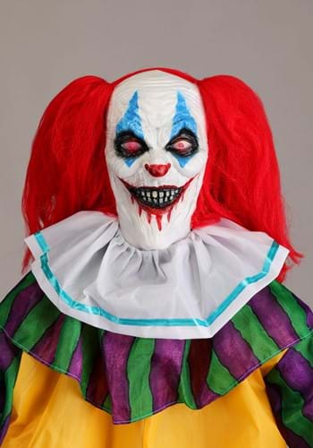 5.5FT Animatronic Nickles the Nightmare Clown Decoration - Scream Saver | Halloween Animatronics
