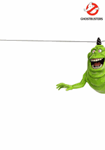 15-Inch Ghostbusters Hanging Swinging Slimer Decoration Alt 