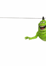 15-Inch Ghostbusters Hanging Swinging Slimer Decoration 2