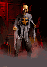 5.9 ft. Lumbering Zombie Animatronic Decoration Alt 6