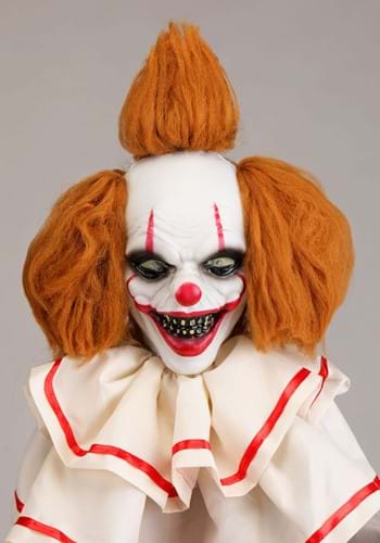 5.5FT Animated Red Cent the Nightmare Clown Decoration - Scream Saver | Halloween Animatronics