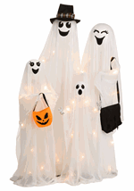High Spirited Ghost Family Halloween Decoration Alt 1