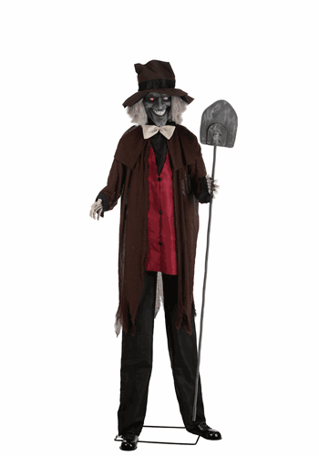 Gregor the Grave Digger Animated Decoration