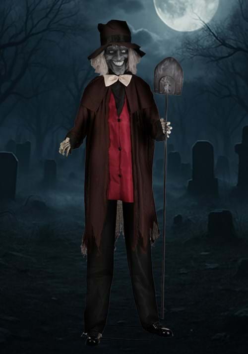 Gregor the Grave Digger Animated Decoration new