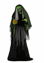 Curse Casting Witch Animatronic Decoration Alt 1