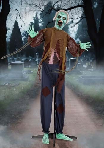 Spineless Stanley Animatronic Zombie Decoration