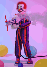 Animated Rudy Killer Klowns from Outer Space Decoration Main