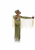 6.5 Ft Swiping Scarecrow Animated Decoration Alt 2