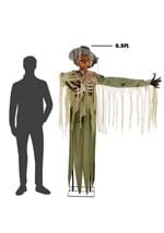 6.5 Ft Swiping Scarecrow Animated Decoration Alt 4