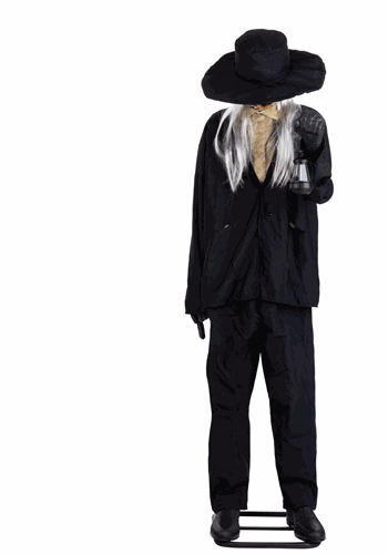 6FT Animatronic Ghastly Gravedigger Decoration - Tekky | Halloween Animatronics