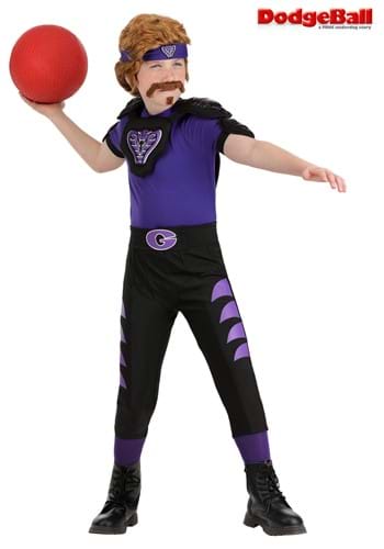 Child Dodgeball Purple Cobra Costume