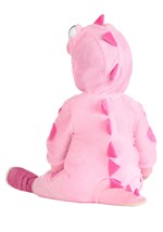 Infant Pink Dinosaur Onesie Costume Alt 1