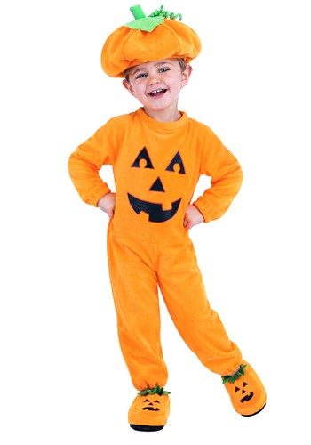 Toddler Pumpkin Chunkin Costume Alt 1