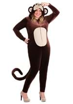 Plus Size Adult Female Monkey Around Jumpsuit