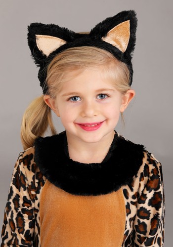 Girl's Leaping Leopard Toddler Costume | Animal Costumes