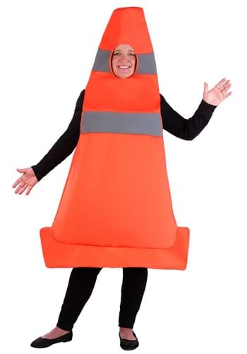 Plus Size Adult Traffic Cone Costume