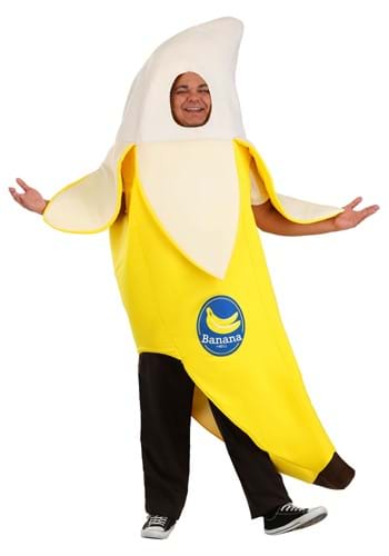Plus Size Adult Peeled Banana Costume