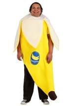Plus Size Adult Peeled Banana Costume Alt 1
