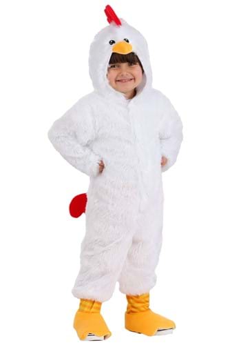 Toddler Fluffy Chicken Costume