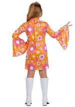 Girls Far Out Flower Dress Costume Alt 2