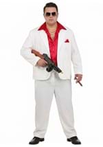 Plus Size Suave 80s Gangster Costume for Men