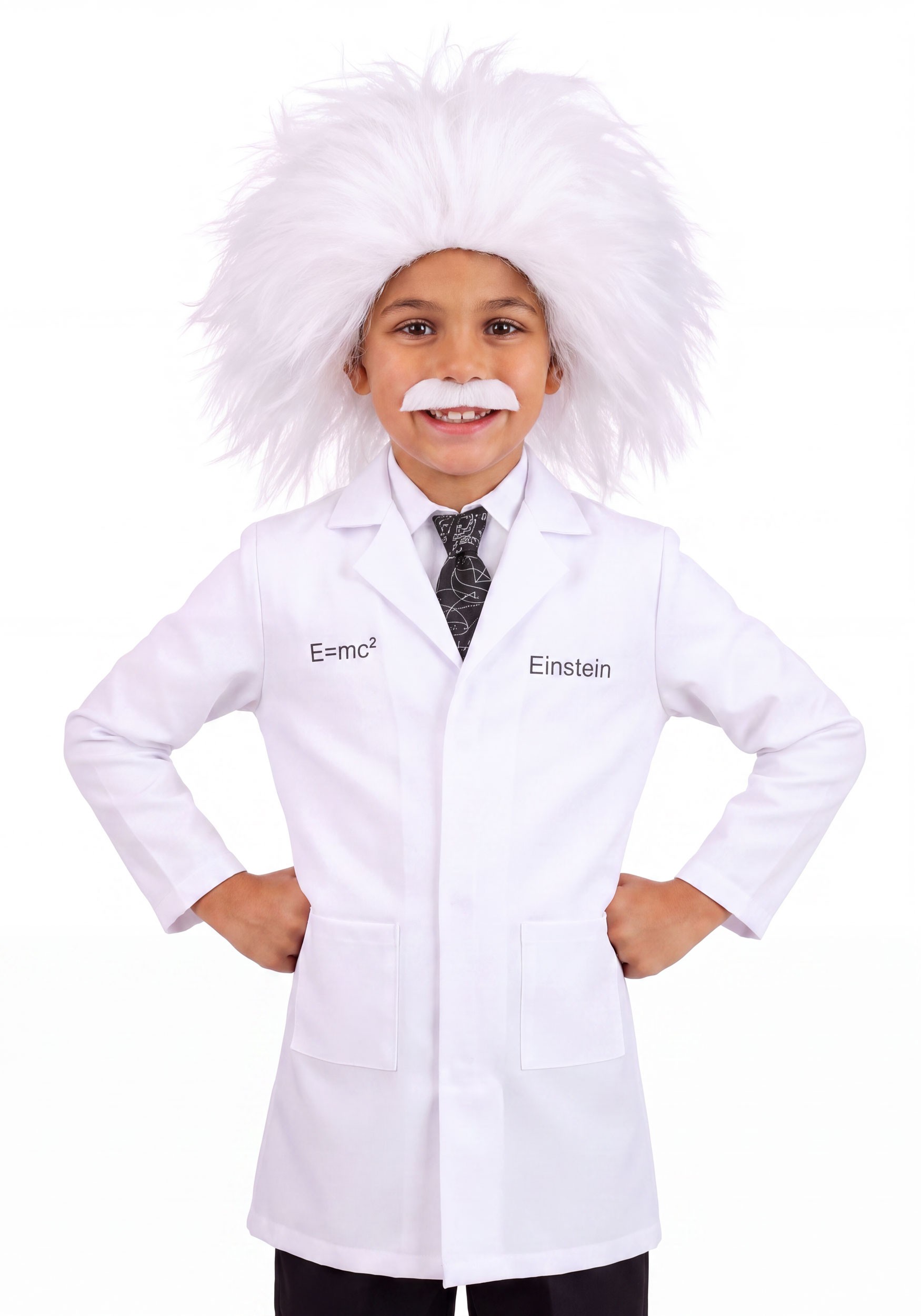 Dr. Einstein Kid's Costume | Historical Figures Costumes